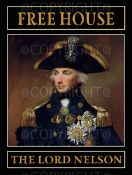 Lord Nelson Traditional British Pub Metal Wall Art