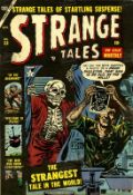 Strange Tales Classic Cult Horror Cover Stunning Metal Art