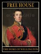 Duke of Wellington Traditional British Pub Free Houses Metal Wall Art