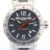 Raymond Weil / Nabucco GMT Automatic - Gentlemen's Steel Wristwatch