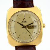 Omega / De Ville - Automatic - Day/Date - Gentlemen's Steel Wristwatch