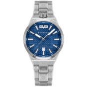 Bomberg / Bolt 68 New Automatic Metropolis Mykonos BF43ASS.12-2.12 - Gentlemen's Steel Wristwatch