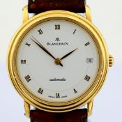 Blancpain / Villeret Ultra-Slim - Automatic - No 526 - Gentlemen's Yellow Gold Wristwatch