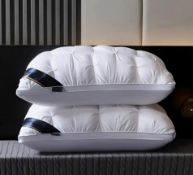 Hotel Quality Pillows, Moisture-Wicking Breathable Home Bedding Pillows 2pc