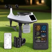 Smart Weather Station With Colour Display, Real-Time Forecast, Multi-Language, Enhanced Connectiv...