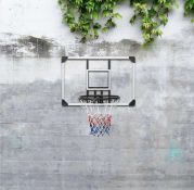Basketball Backboard Transparent 90x60x2.5 cm Polycarbonate