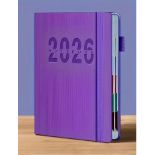 2026 Daily Planner - Appointment Book, Calendar Planner, Black, Daily & Monthly & Weekly Notebook