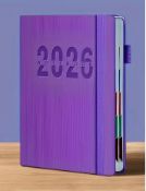 2026 Daily Planner - Appointment Book, Calendar Planner, Black, Daily & Monthly & Weekly Notebook