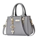 Your Perfect Everyday Companion – Stylish & Versatile Handbag! Light Grey