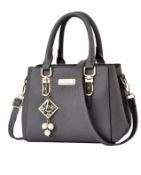 Your Perfect Everyday Companion – Stylish & Versatile Handbag! Dark Grey