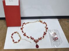 Jewellery From Online Retailer, See Picture For Item Details, Necklace, Ring, Earrings, Bracelet.