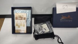 Jewellery From Online Retailer, See Picture For Item Details, Necklace, Ring, Earrings, Bracelet.