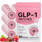 10 x Packs of 30 GLP-1 Patches with L Glutamine, Berberine & Pomegranate