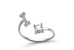 10 x Letters Rings Personalized Gift For Women