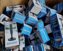 8 x TV Aerial Indoor - Freeview HD Digital TV Antenna with 360+ Miles Range L3a