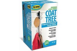 6 x Overdoor Wall, Coat or Hat Rack RRP Â£16.99 L24b