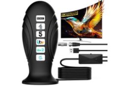 5 x 2025 TV Aerial, Freeview TV Ariels Indoor with 560+ Miles Range Reception RRP Â£135.30 L25a