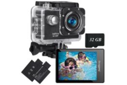 Action Camera FHD 1080P with 32GB Card Lb36