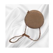 Pink Blush Round Luxury Handbag L9