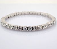 Round Cut Lab-Grown Diamond Tennis Bracelet - 4.85 Total Carat (MDI Certified)