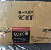 Sharp video cassette recorder VC-H81H NICAM HI-fi Stereo