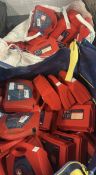 2x ton bags containing part complete first aid kits / burn kits some items out of date