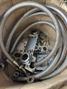 Box of high quality industrial pipes and attachments
