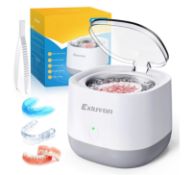 Exluvon Ultrasonic Cleaner Machine, Dental Cleaner. EST £20 - V2-BOX 66