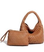Legvaey Vintage Handmade Woven Bag, Handbag and Purse - EST £59.99 - V2