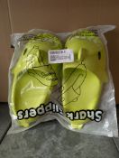 Shark Sliders Size 7.5 - EST £15 - U2-BOX 69