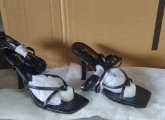Gen&Shua Black High Heels, Size 8. Est £20 - V2-BOX 67
