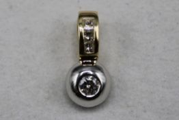 Brillant Anhänger 585 Gold