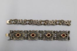 BAS Silber Trachtenschmuck Armbänder 2 St.