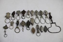 Beschließerringe Rockstecker 20 St. um 1900