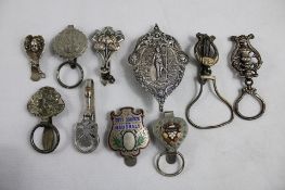 Beschließerringe Rockstecker 10 St. um 1900