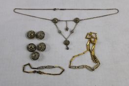 Collier Armband Silber etc. Konvolut