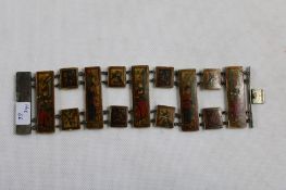 Armband Hirschhorn feinst bemalt Indien