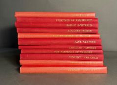 A selection of eleven Phaidon Edition Art Books to include: Donatello, Paintings of Rembrandt, Roman