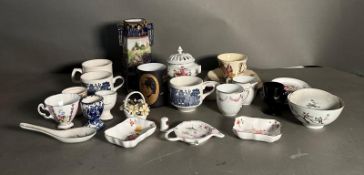 A selection of china, various makers and styles