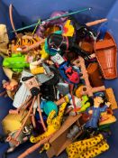 A collection of toy figurines