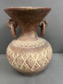 Terracotta pot in a Latin American style AF