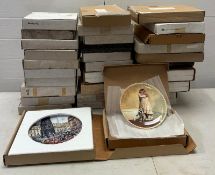 A quantity of picture plates various makers and subjects
