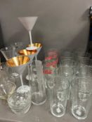 A selection of various glasses