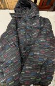 Hooded puffer jacket size small