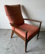 Mid Century Parker Knoll armchair