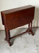 Sutherland drop leaf table (H66cm W68cm D17cm)