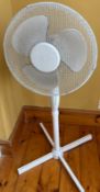 A basic white fan