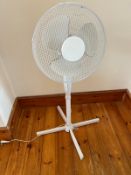 A basic white fan