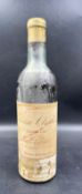 A bottle of Chateau Chinens Ler Grand Cru Haut Balsac 1948