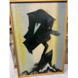 'Shadow' Graffiti Art Spray on Board Signed SER. Darren Cullen (b.1974) British. Cullen is a well